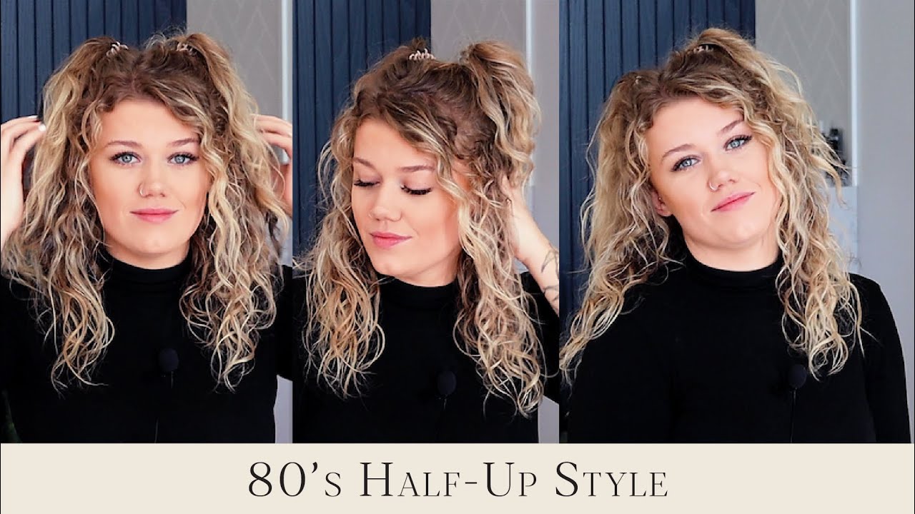 80’s Half-Up Style | Style With Verde