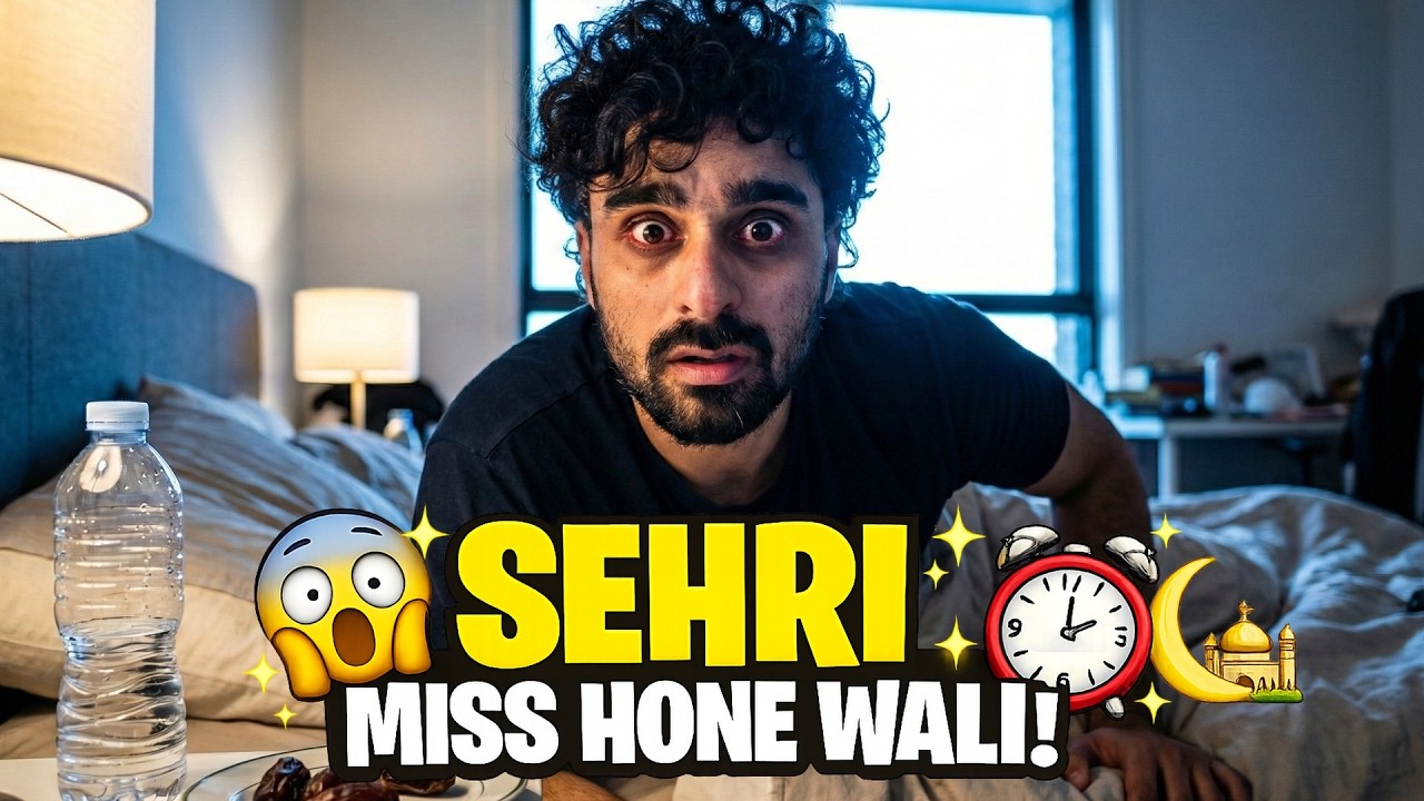 I WOKE UP 5 MINS BEFORE SEHRI😔| RAMADAN DAY 2