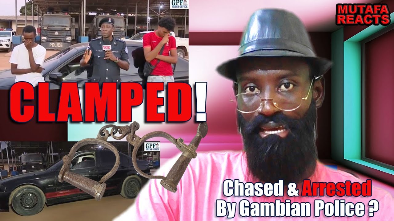 DRIFTERS Caught In The ACT By Gambian POLICE | Mutafa Reacts