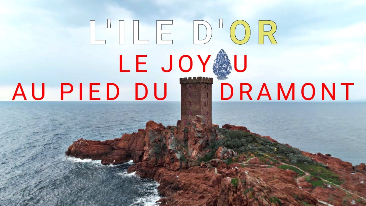 L'île d'Or joyau au pied du Dramont à Saint-Raphaël 💎