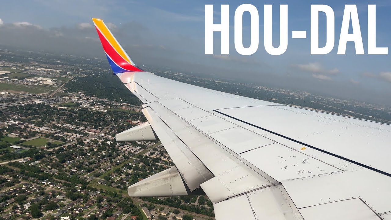 Full Flight #131 - Southwest Airlines - Boeing 737-700 - Houston (HOU) to Dallas (DAL)