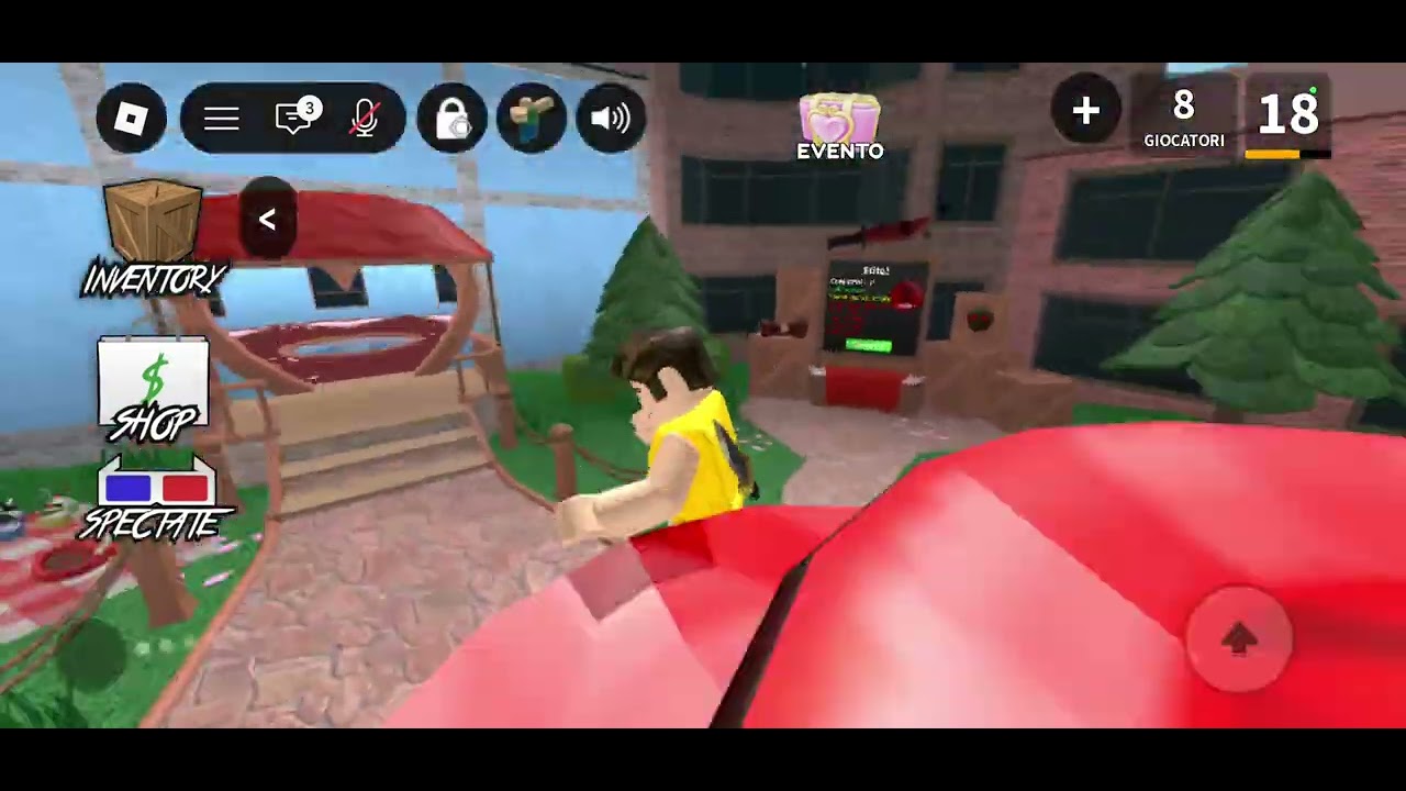 Oggi giochiamo a roblox!!!!!