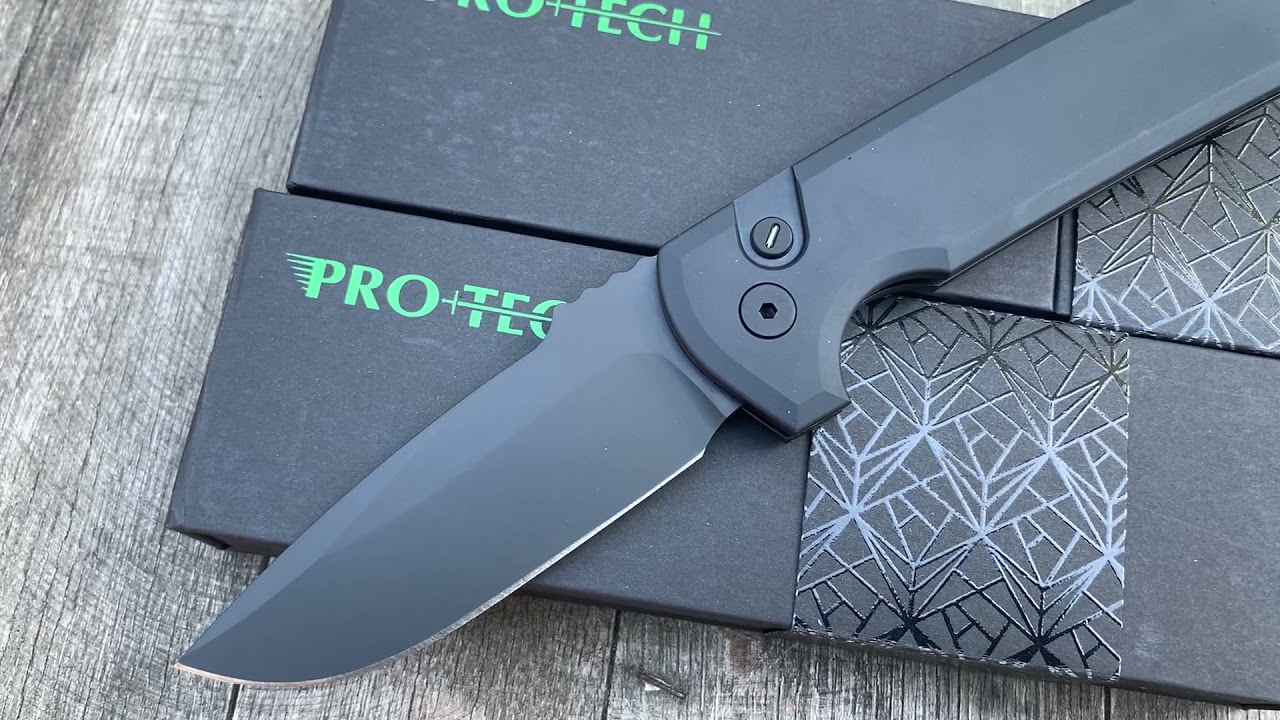 Pro-Tech Rockeye Black Operator (Tritium Insert)