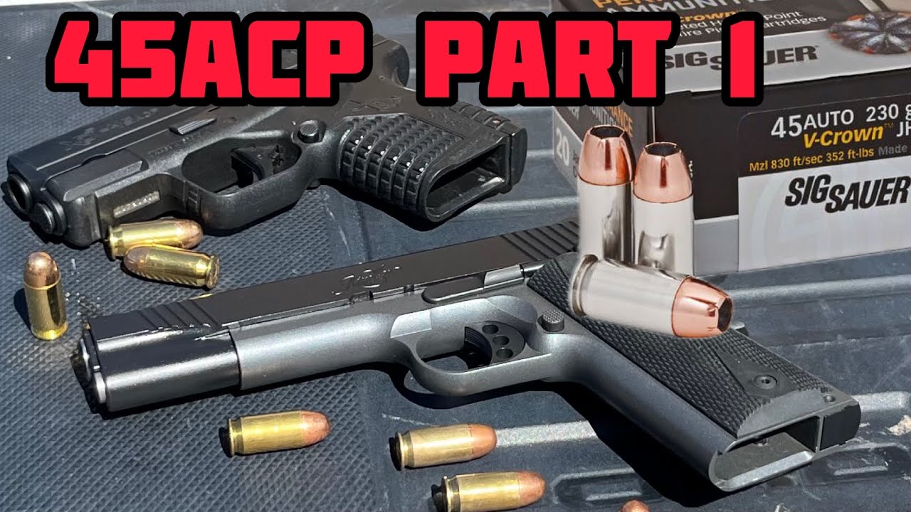 How Barrel Length Affects 45 Auto HP Performance | Part 1