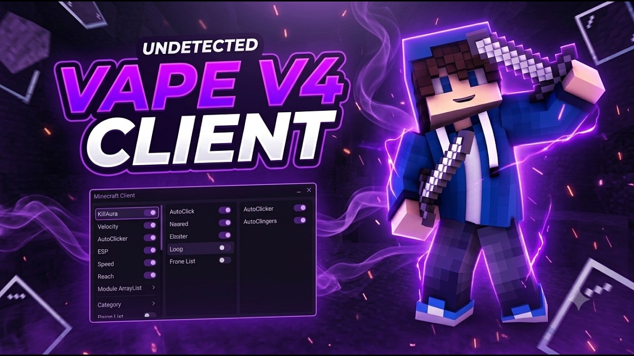 [UPDATED 2026] Free Vape Hack | Vape Client V4 Hacked & Minecraft Vape V4 Hacked - 2026