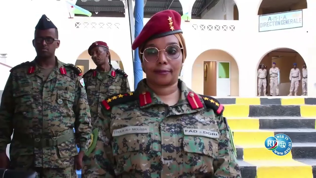 Passation de Commandement à l'Académie Militaire Interarmées d'Arta