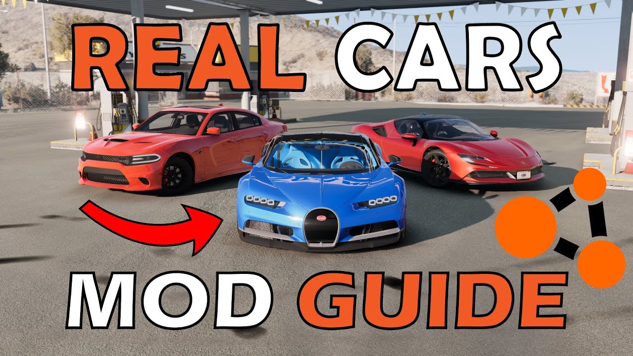 Лучший способ установки настоящих автомобилей на BeamNG в 2025 году
