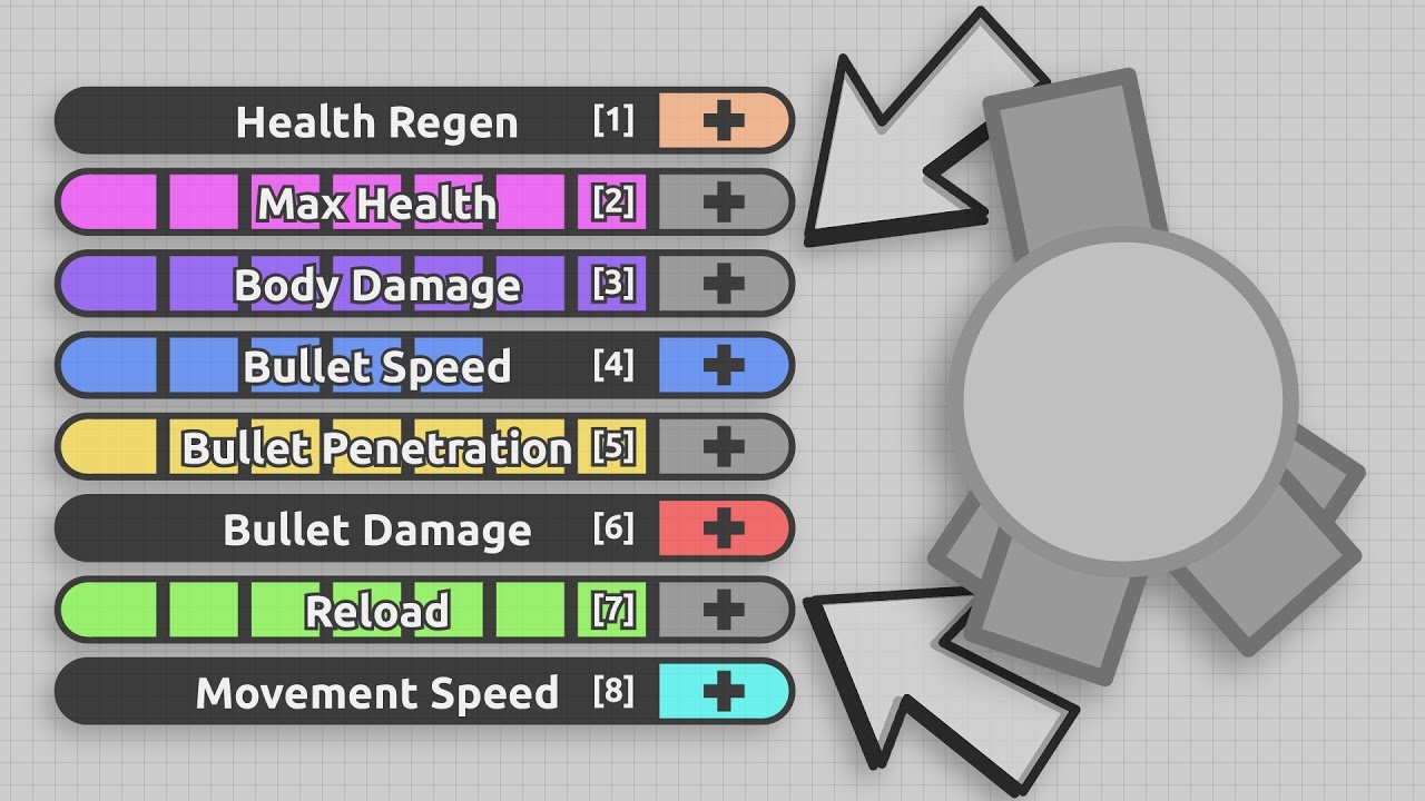 FALLEN BOOSTER CHALLENGE! NO MOVEMENT SPEED AND BULLET DAMAGE! (Diep.io FFA Gameplay)