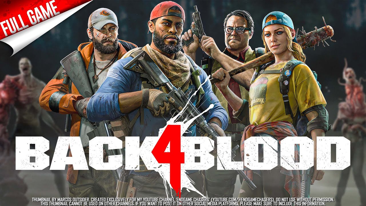 Back 4 Blood (PC) No Commentary Longplay [4K 60fps] CO-OP