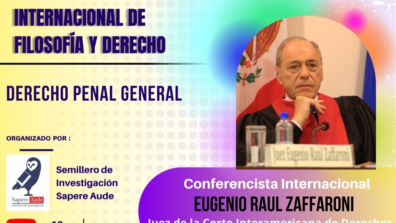 Sem. Intl. Filosofía y Derecho - Derecho Penal General - Eugenio Raul Zaffaroni