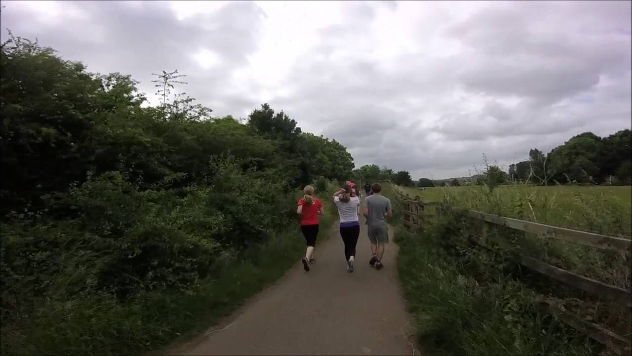 Exeter Riverside parkrun 18 Jun 2016, pacing at 30 mins (Original speed)