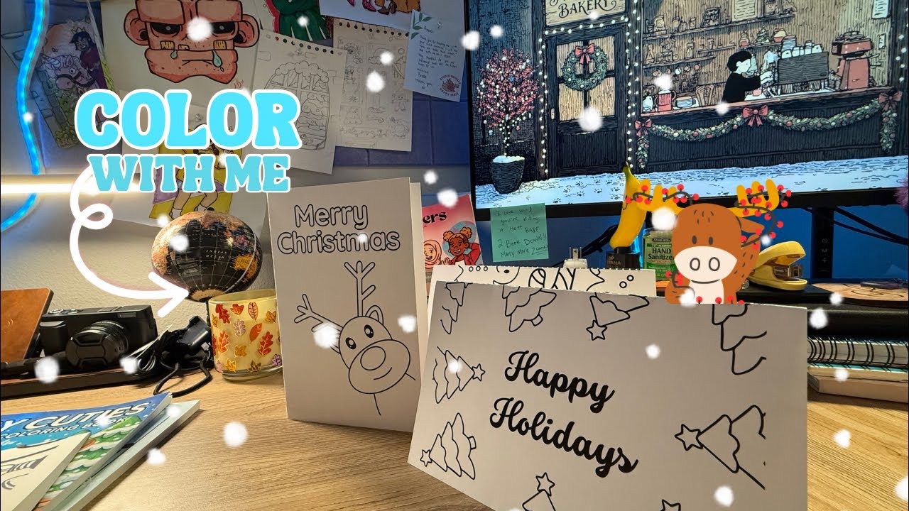 ❄️Color With Me Love Coloring Session with Hueful Beginning  #coloring #colorwithme #alcoholmarkers