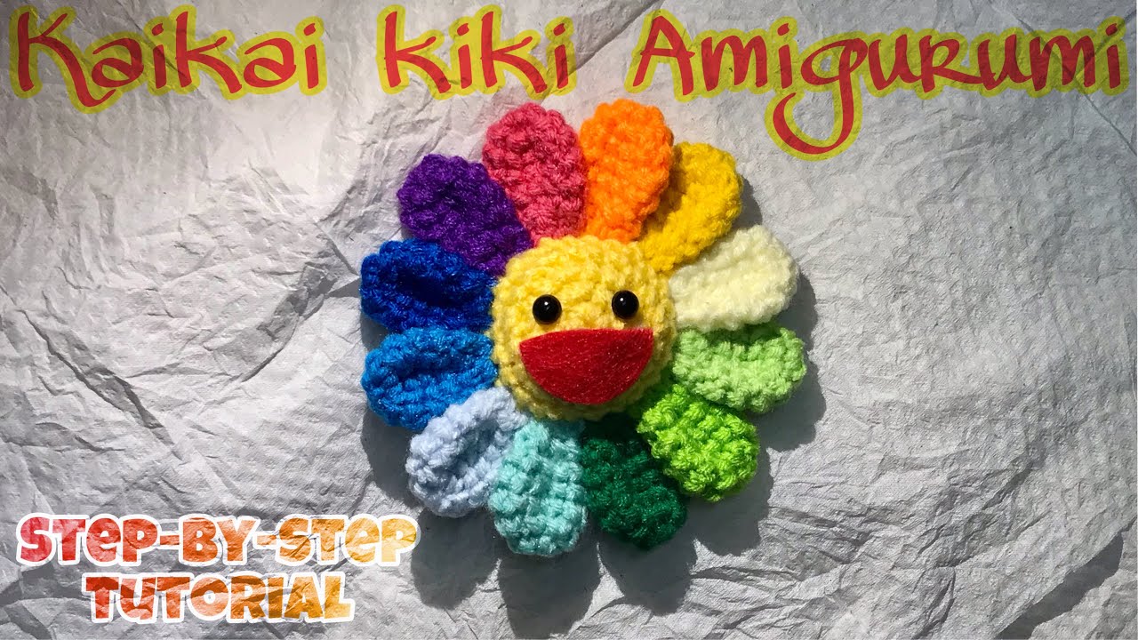 How to Crochet Kaikai Kiki Amigurumi | Crochet flower | Full tutorial #2