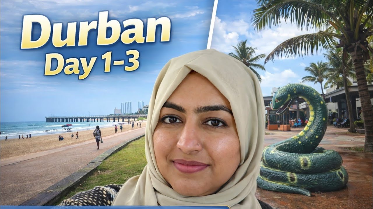 Durban Diaries | Sea, Ship, Water Park & Mela | A Quiet 3-Day Journey,