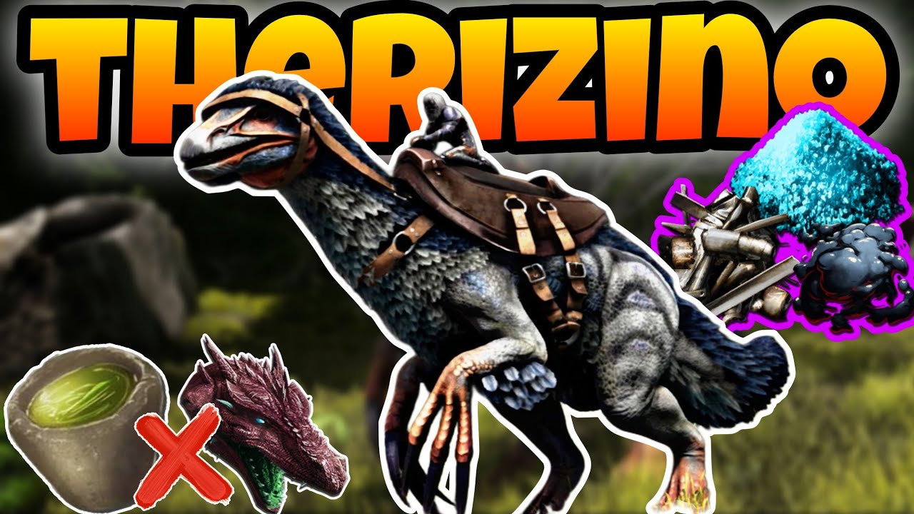 como domesticar TERICINO ARK Ultimate Mobile editions ARK MOBILE