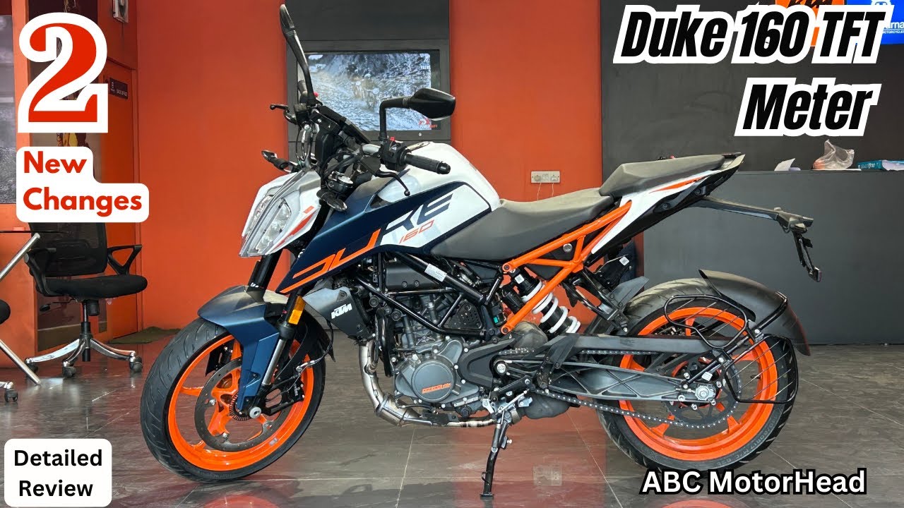 2026 KTM Duke 160 TFT Meter Model - Most Detailed Review | 2 New Changes New Updates Price Features