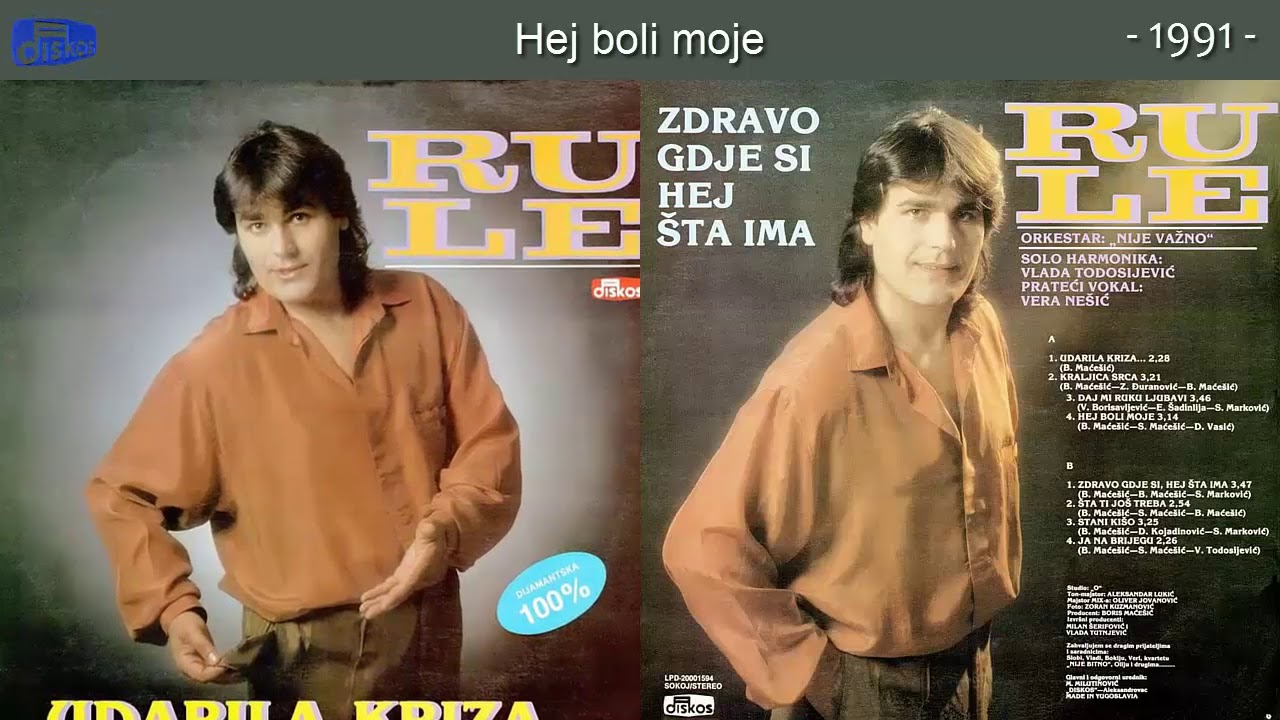 Rule - Udarila kriza - (Audio 1991) - CEO ALBUM