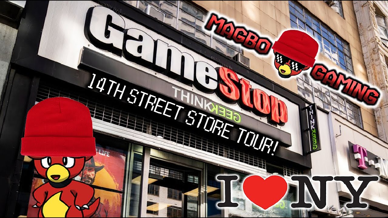 VISITING GAMESTOP NYC IN 14TH STREET, UNION SQUARE - Magbo Gaming