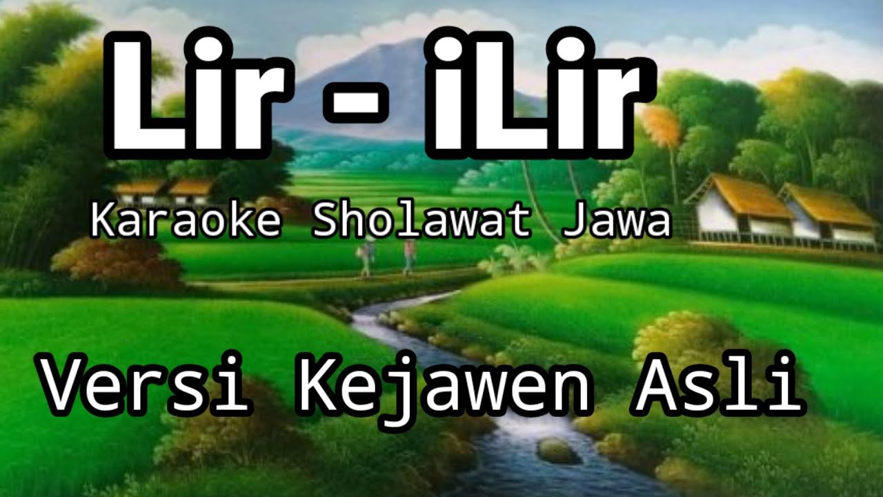 Lir-ilir | Caknun | Karaoke Sholawat Jawa