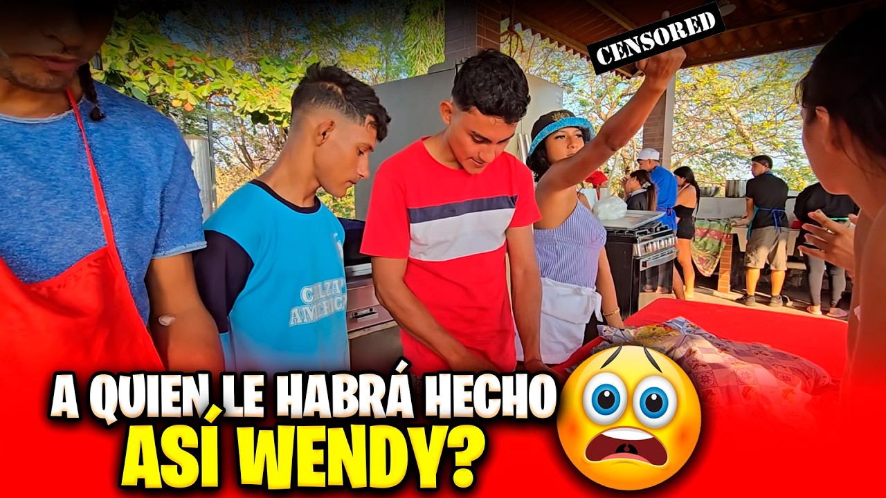 Miren lo que hizo Wendy de la nada! Pensó que no se iba a ver en cámaras