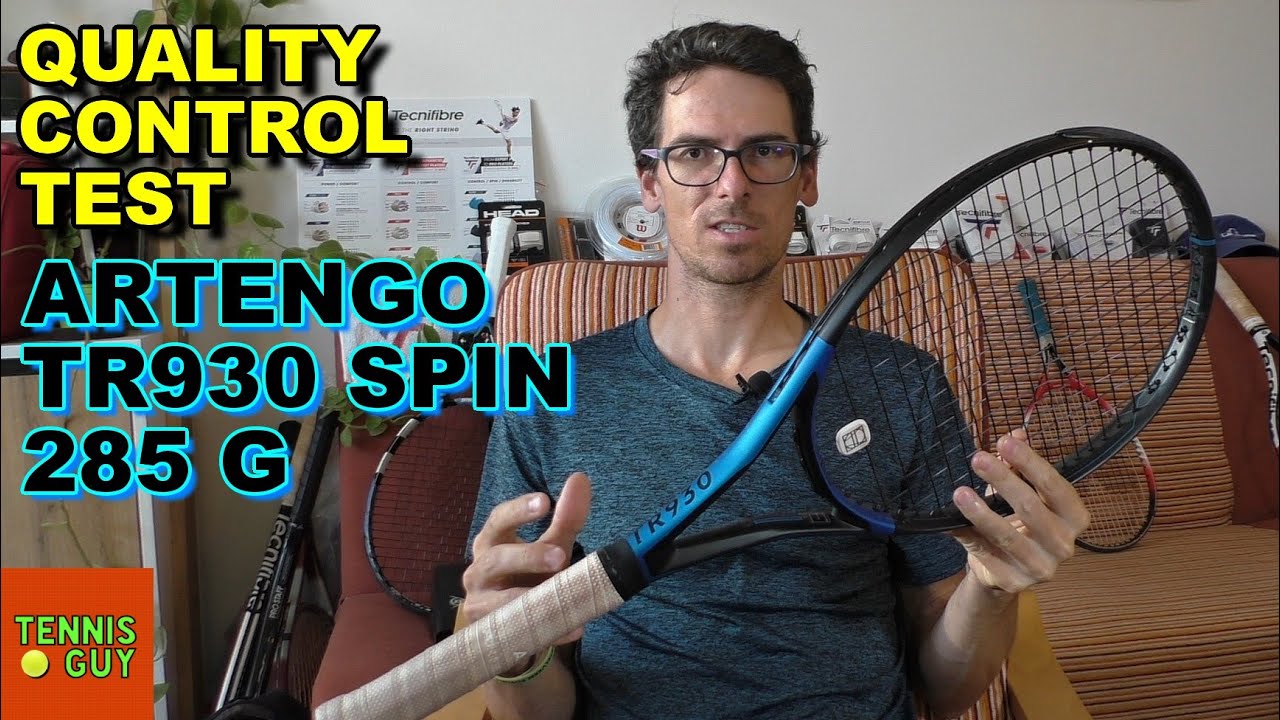 Недорогая теннисная ракетка ARTENGO TR930 SPIN (285 г) 🎾 Тест качества | Tennis Guy