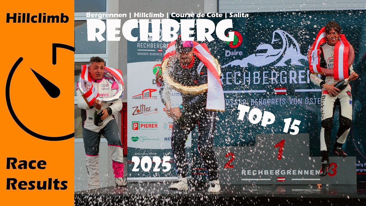 Results | Rechberg 2025 | European Hillclimb Championship | Top 15 | RaceMedia24.tv | Meisel Merli