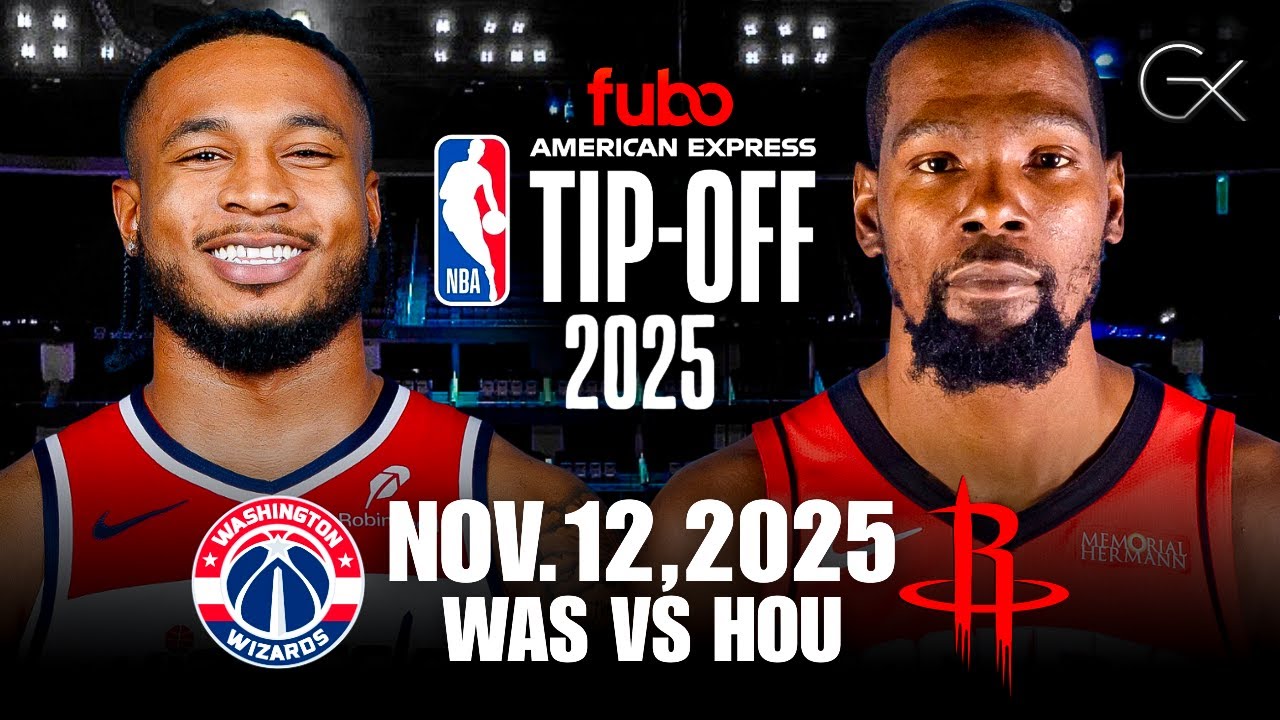 WIZARDS VS ROCKETS | LIVE NBA Game Play-By-Play Reaction & Scoreboard