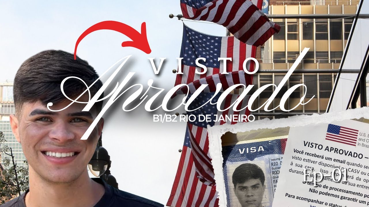 VISTO AMERICANO APROVADO 2025 | CONSULADO DO RIO DE JANEIRO | Estudante | Quais foram as perguntas ?