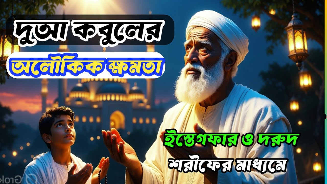 দুয়া কবুলের অলৌকিক ক্ষমতা  #Istighfar #DuroodSharif #DuaKobul#IslamicReminder