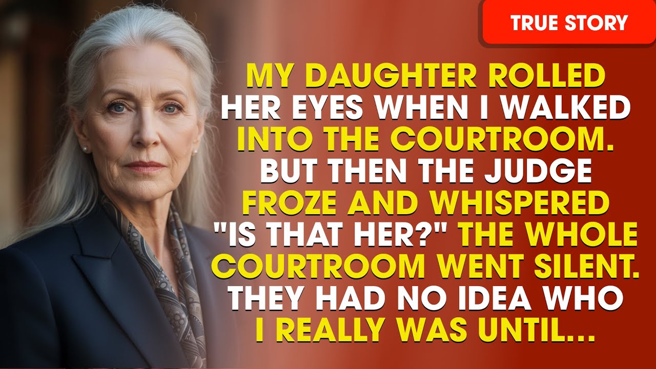The judge froze in court when he saw me – no one knew who I really was until...
