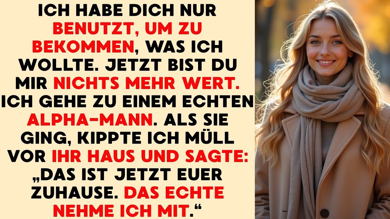 Ich War Nur Mittel Zum Zweck Jetzt Lasse Ich Dich Zurueck Fuer Einen Alpha Mann