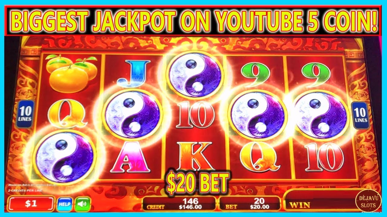 BIGGEST JACKPOT ON YOUTUBE FOR A RARE 5 COIN TRIGGER BONUS
