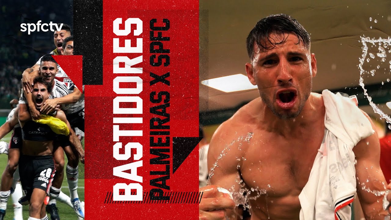 BASTIDORES: PALMEIRAS 2 (3) X 1 (4) SÃO PAULO FC | SPFCTV