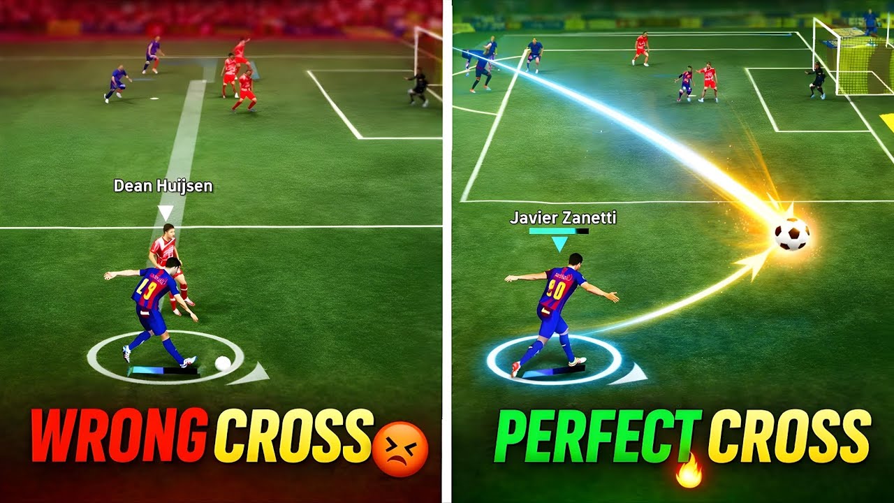 NOOB vs PRO Crossing 😱 3 SECRET Tips | eFootball 2026