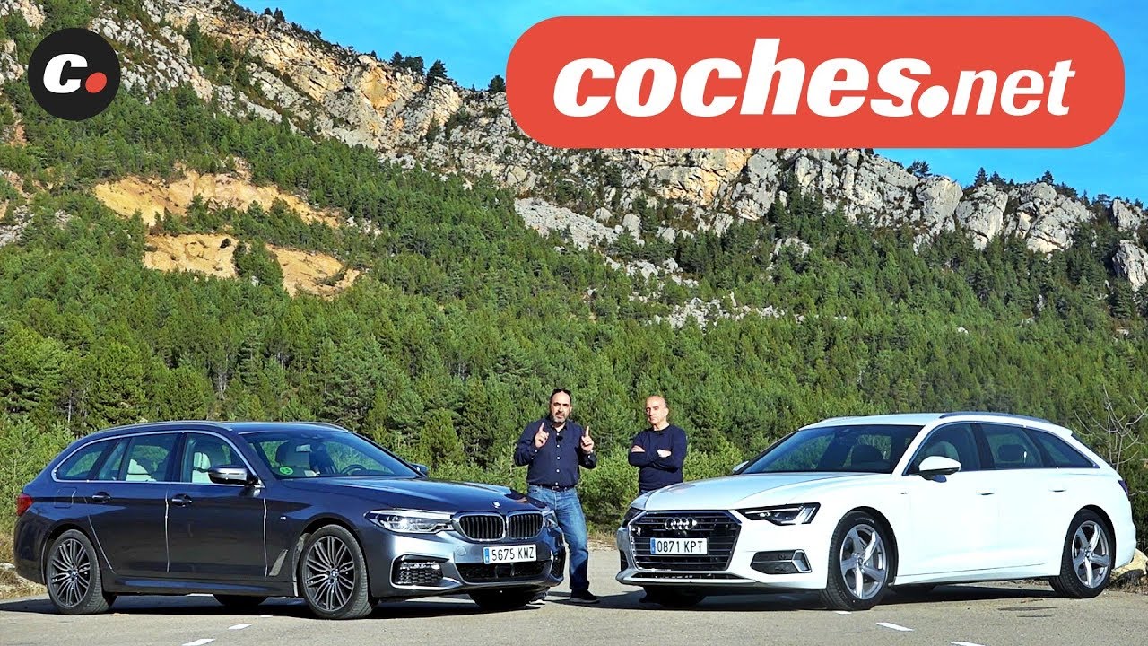 Audi A6 Avant vs BMW Serie 5 Touring | Comparativa | Prueba / Review en español | coches.net