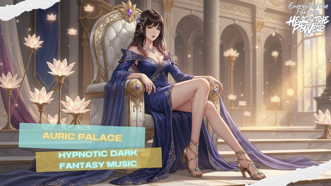 Lady Noctra – Auric Palace | Hypnotic Dark Fantasy Music & Visuals