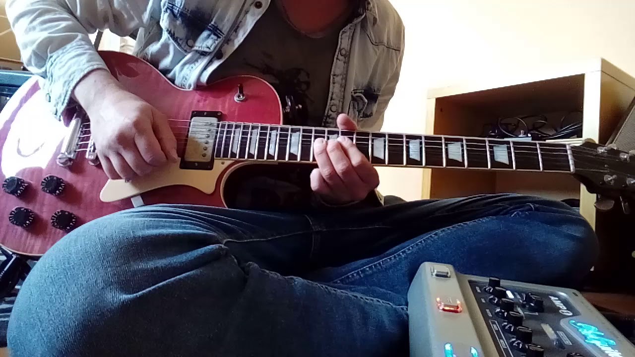 Bluguitar Amp 1 on the clean channel & Heritage Les Paul