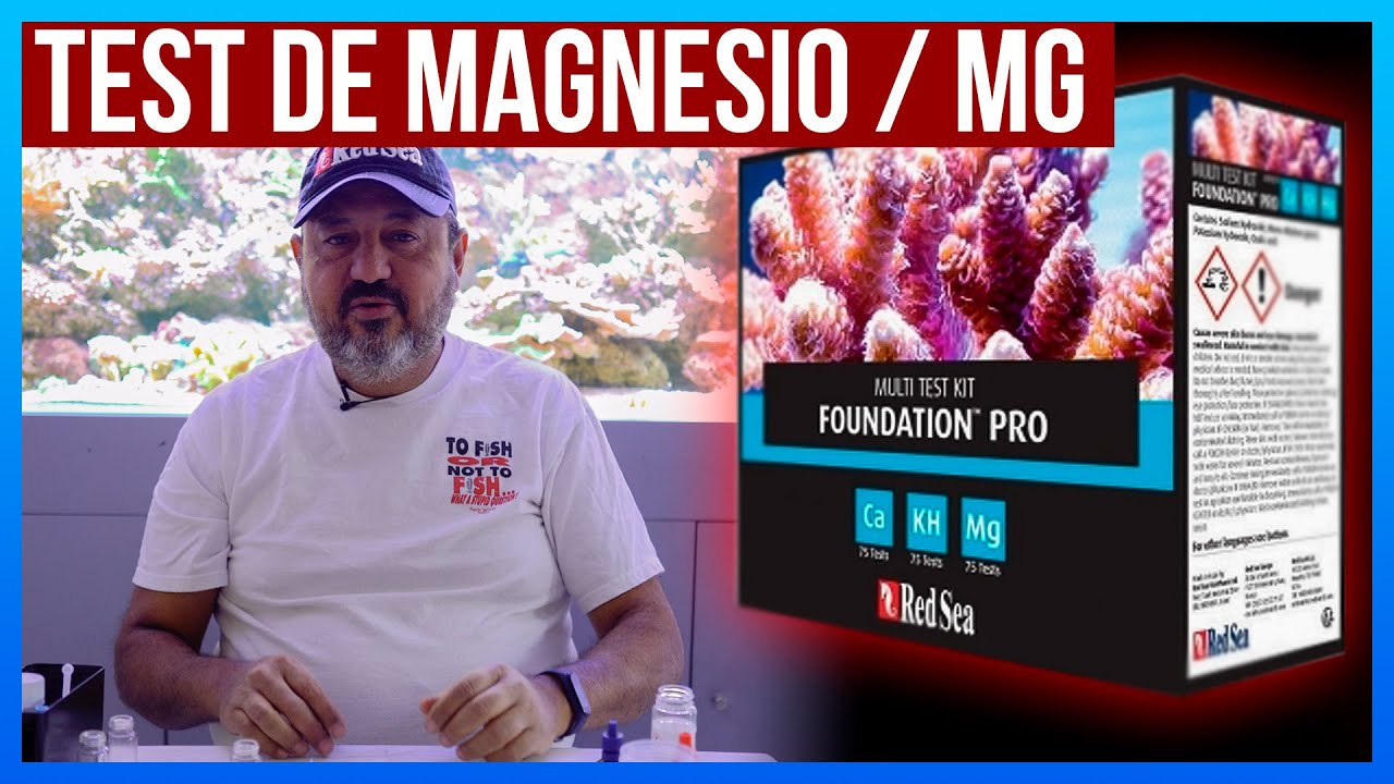 Test de MAGNESIO / RedSea (MG) / Tutorial