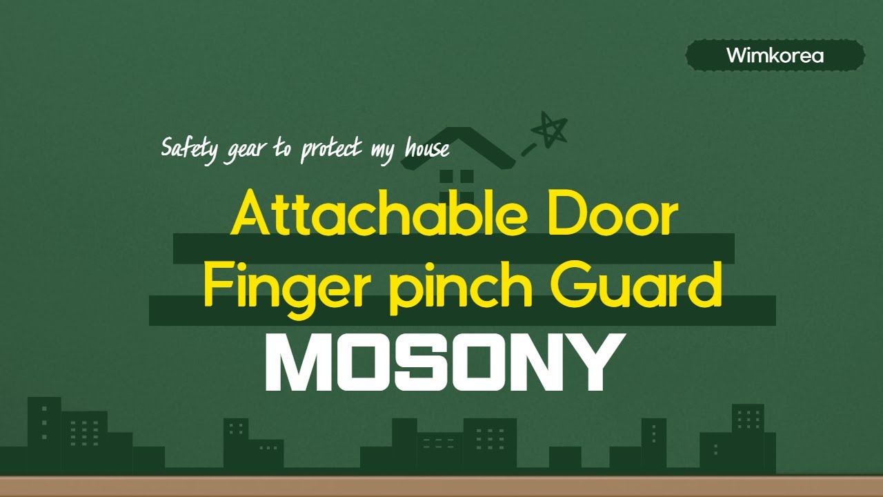 Attachable Door Finger Pinch Guard 