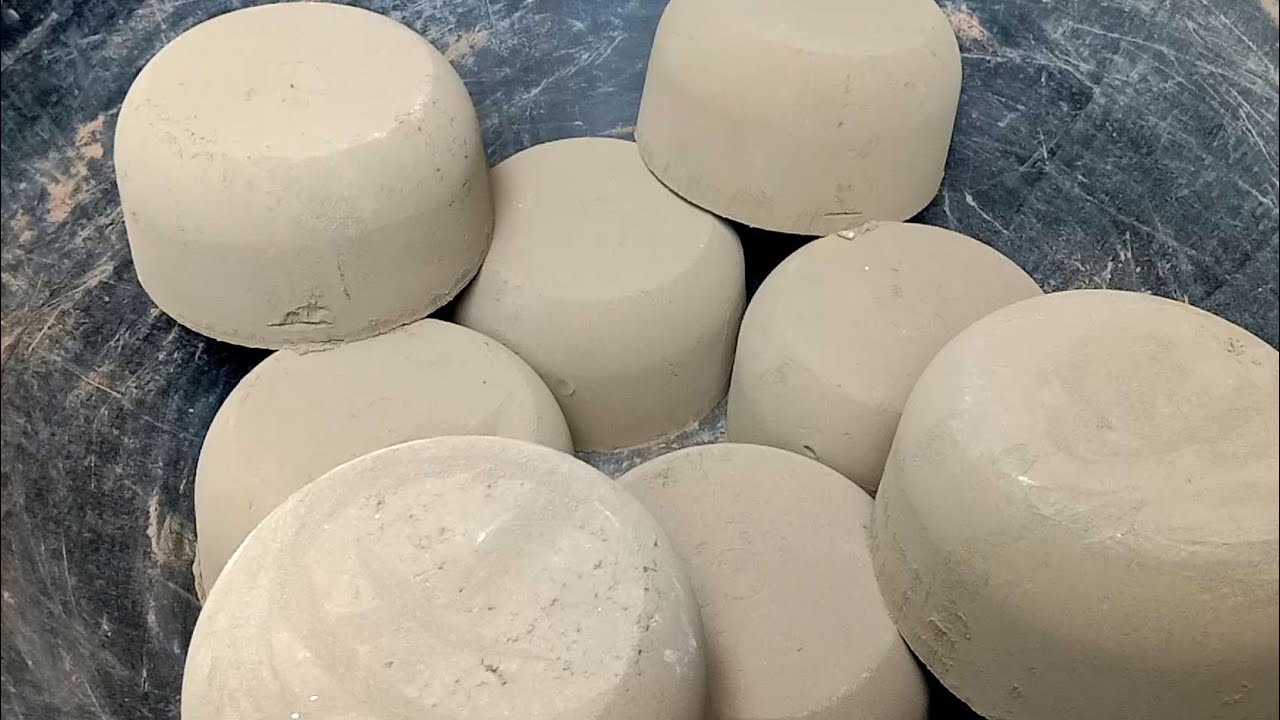 Pure cement blocks crumbling |Satisfying video |Asmr puppys