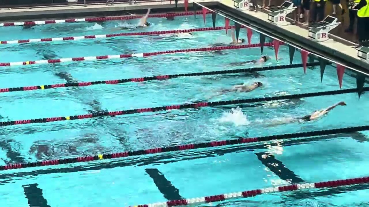 2:11.11/200IM SCY/Lane （ from top）/Drop 0.25