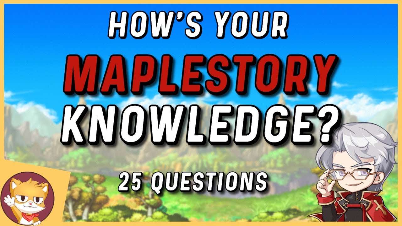 MapleStory Quiz | How Many Can You Answer?