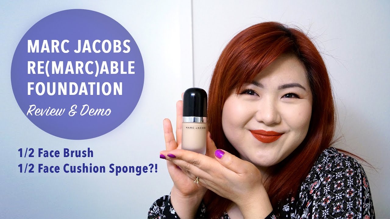 Marc Jacobs ReMarcable Foundation (Ivory 12) Review & Demo | Beauty Book Corner