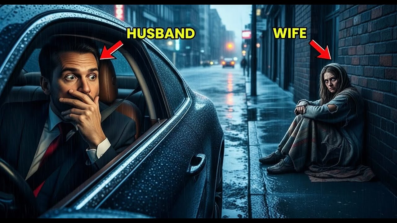 He Saw His Ex Wife Homeless On The Street… But What She Said Next Broke Him