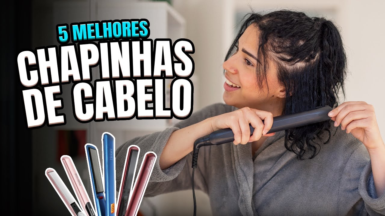 Qual CHAPINHA DE CABELO comprar em 2025? Pranchas Mais Vendidas✨