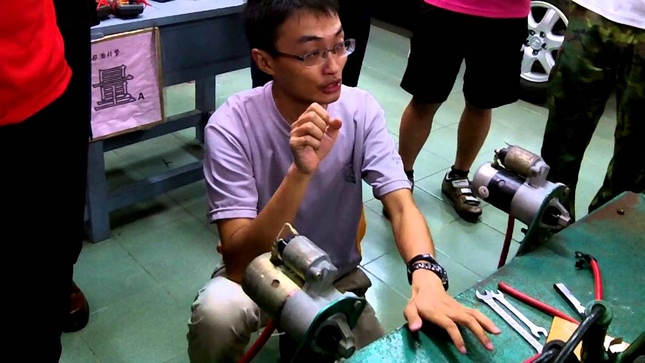 啟動馬達無負載檢測與齒輪間隙量測