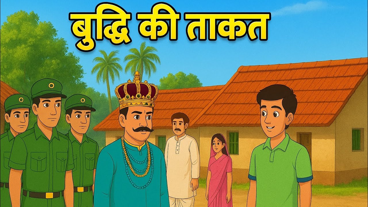 बुद्धि की ताक़त | Moral Story | बुद्धिमान लड़के की कहानी | Hindi Cartoon Kahani | Kids Moral Stories