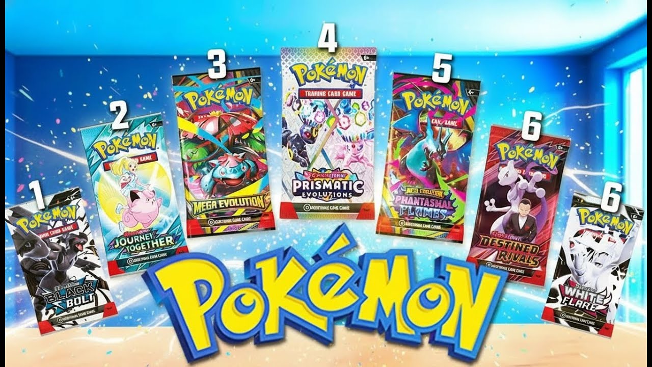Opening Every 2025 Pokémon Set Ranked (OPENING)