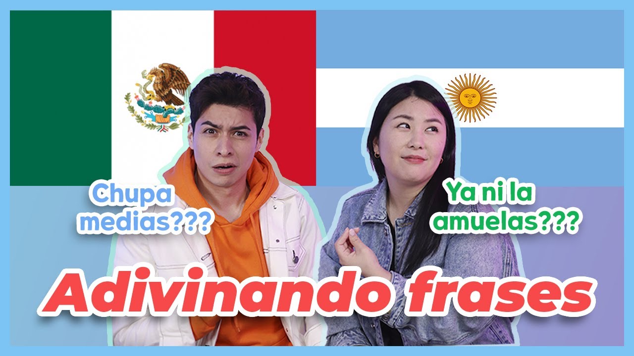 😂 RETO de FRASES MEXICANAS y ARGENTINAS 🇲🇽🇦🇷 feat @ChristianBurgosKorea