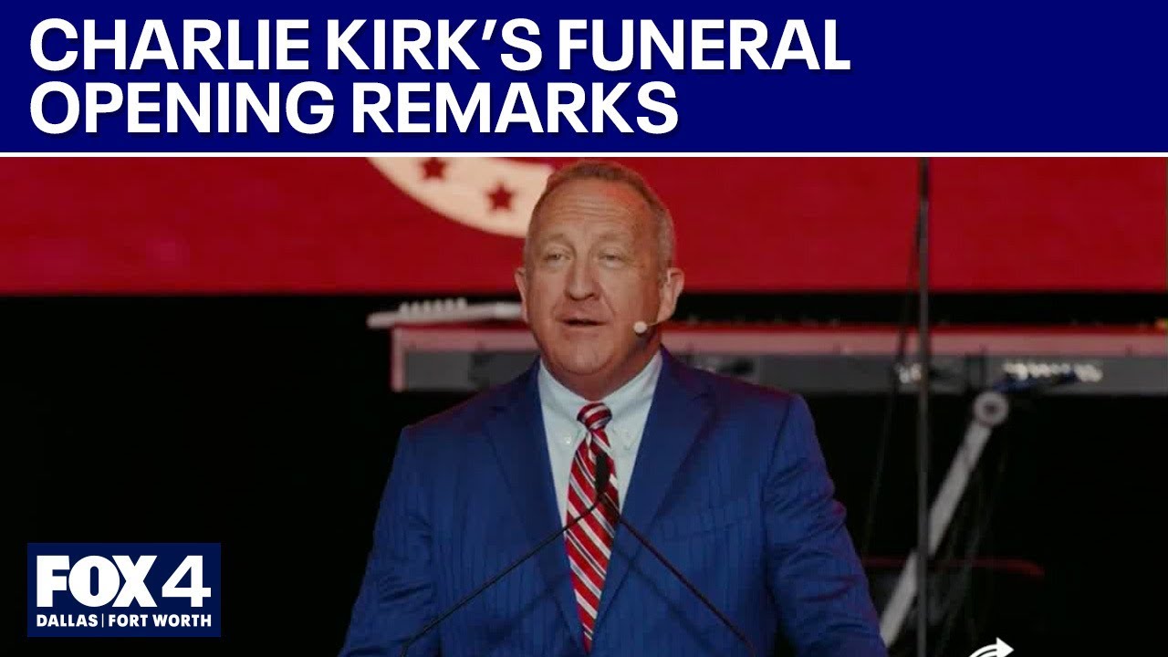 Charlie Kirk funeral's opening remarks